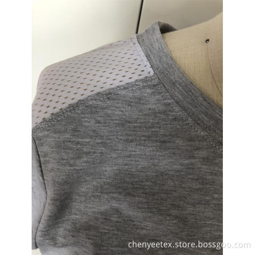 Splicing short digital short sleeve